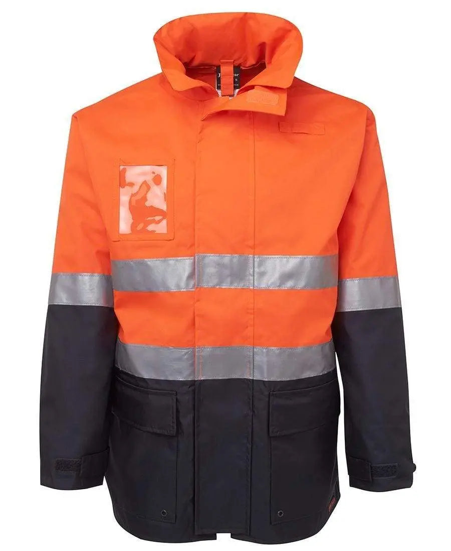 JB'S Hi-Vis Long Line Jacket 6DNLL Metro Workwear.